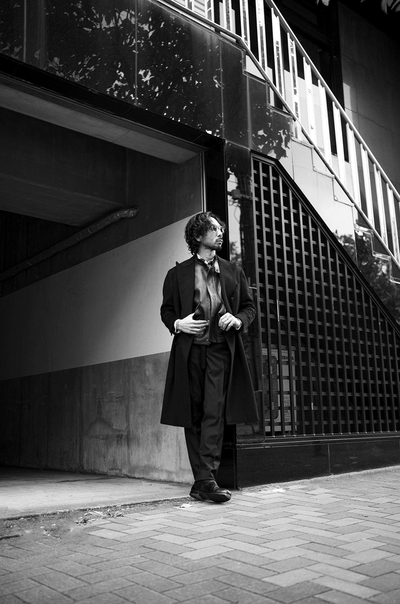 Sartoria Curvarti BESPOKE CASHMERE DOUBLE BREASTED COAT BLACK【Alto e Diritto 別注】【Special Model】サルトリア・クルヴァルティ ビスポーク カシミヤ ダブルブレステッド コート ダブルコート 2025 愛知 名古屋 Alto e Diritto altoediritto アルトエデリット