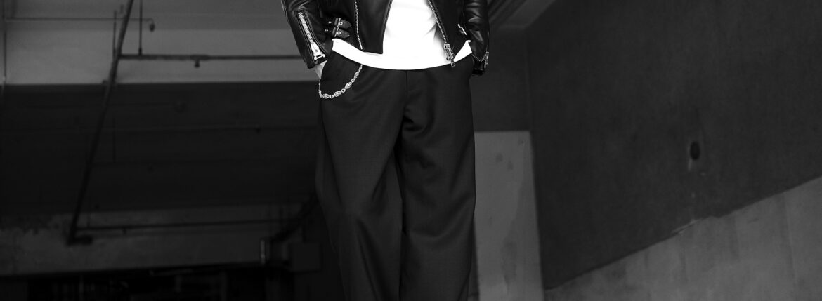 なぜ、ウールで、なぜ、ワイドなのか Why Wool. Why Wide. FIXER / FPT-04 / WIDE PANTS