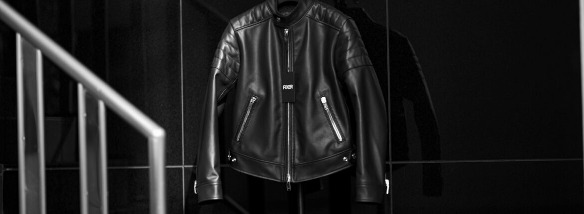 FIXER F2 Cow Leather BLACK — Ladies Size / 0.8mm Cow Leather — フィクサー エフツー カウレザー ブラック 愛知 名古屋 Alto e Diritto altoediritto アルトエデリット FIXER F2 Ladies Size｜従わないための、黒い例外 FIXER F2 Ladies Size｜Refusal Takes Shape in Black