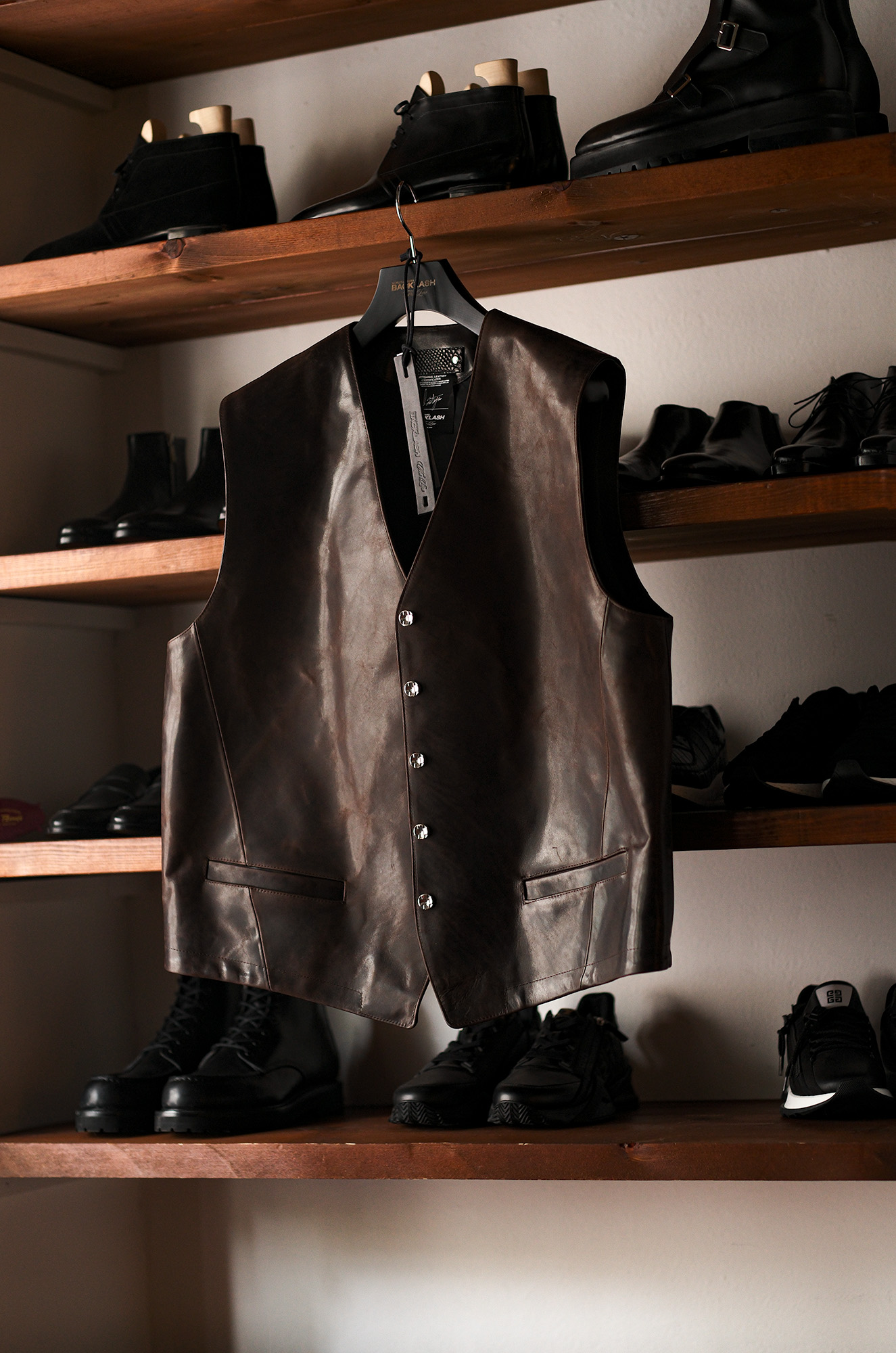 ALT-T-140 GUIDI HORSE LEATHER BROWN — 世界に一着 / One for the World バックラッシュ グィディホース ブラウン JAPAN 日本　愛知 名古屋 Alto e Diritto altoediritto アルトエデリット