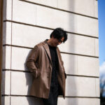 テーラリングが、レザーに宿る。 — BELVEST LAMB NAPPA LEATHER SINGLE CHESTER COAT — BELVEST ベルベスト Alto e Diritto altoediritto アルトエデリット JAPAN 日本 愛知　名古屋