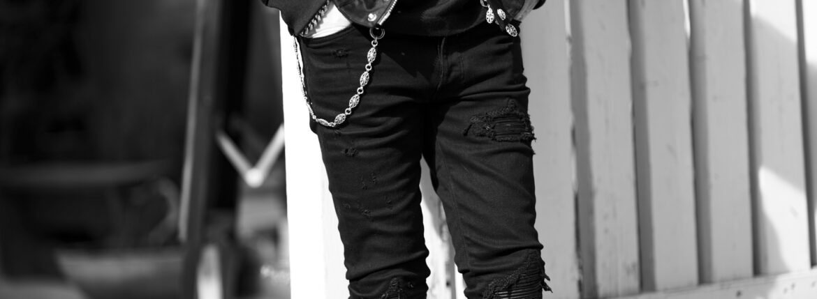 — 黒は、加工では終わらない。構造になる。 — AMIRI MX1 JEAN / BLACK — SS2026 New Arrival — JAPAN 日本 愛知　名古屋 Alto e Diritto altoediritto アルトエデリット