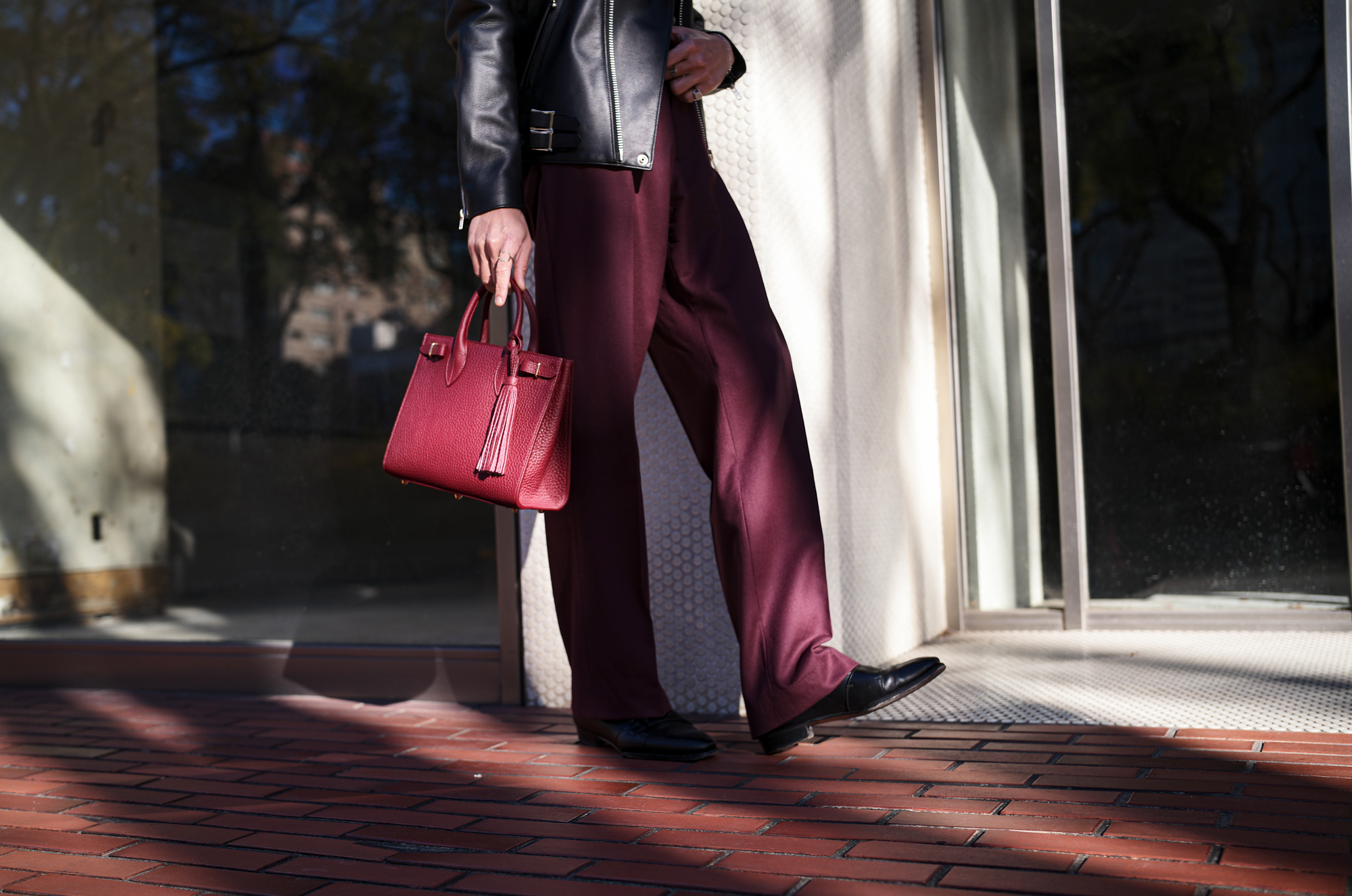 素敵色 BORDEAUX。 — The Elegance of Bordeaux / ACATE × cuervo bopoha KARIF MINI — アカーテ クエルボヴァローナ カリフミニ 愛知 名古屋 Alto e Diritto altoediritto アルトエデリット レザーバック トートバック JAPAN 日本