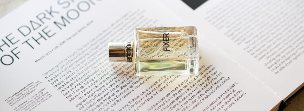 FIXER FFG-01｜香りは記憶を超える — Beyond Memory, It Remains — フィクサー 香水 JAPAN 日本 愛知 名古屋 Alto e Diritto altoediritto アルトエデリット