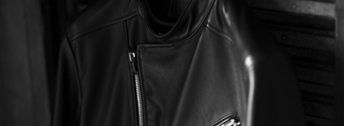 FIXER BESPOKE — 扉は、いま閉じている。フィクサー ビスポーク JAPAN 日本 愛知 名古屋 Alto e Diritto altoediritto アルトエデリット レザージャケット　ライダースジャケット FIXER BESPOKE — The Door Is Closed for Now.