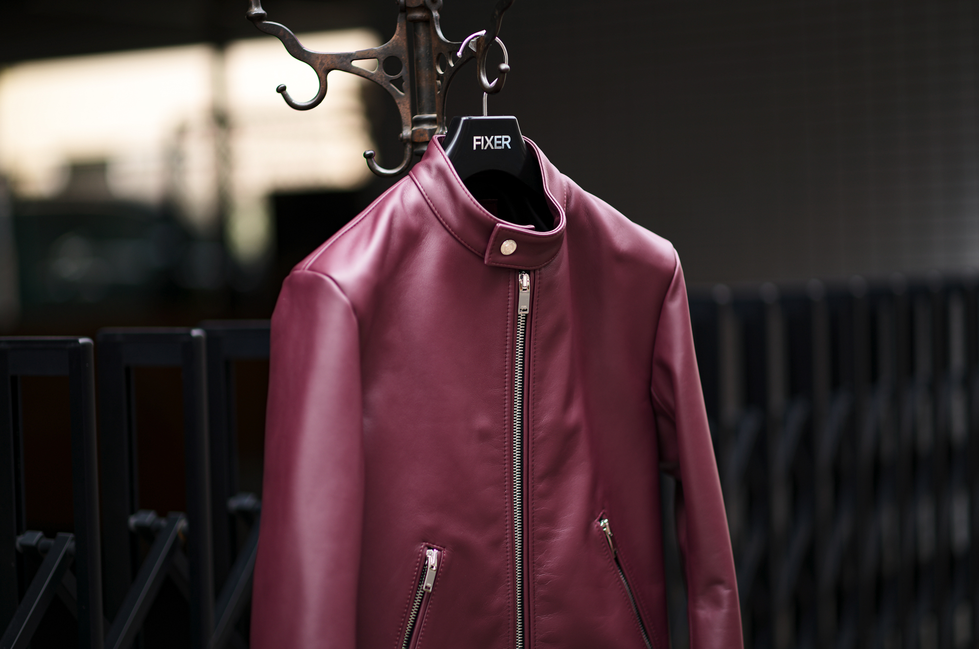 — 選べる人間だけが、触れればいい。— FIXER F0 / Cow Leather / BURGUNDY フィクサー バーガンディー エフゼロ JAPAN 日本 愛知 名古屋 Alto e Diritto altoediritto アルトエデリット
