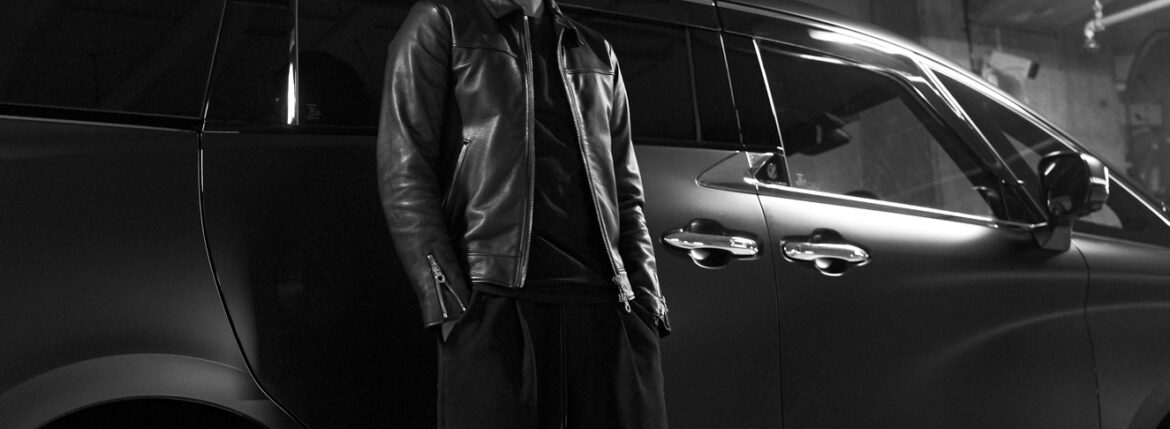 PRISONER ID1787｜黒は、襟で完成する。 プリズナー シングルライダース 襟付き レザージャケット ライダースジャケット PRISONER ID1787 | Black Is Completed by the Collar. JAPAN 日本 愛知　名古屋 Alto e Diritto altoediritto アルトエデリット