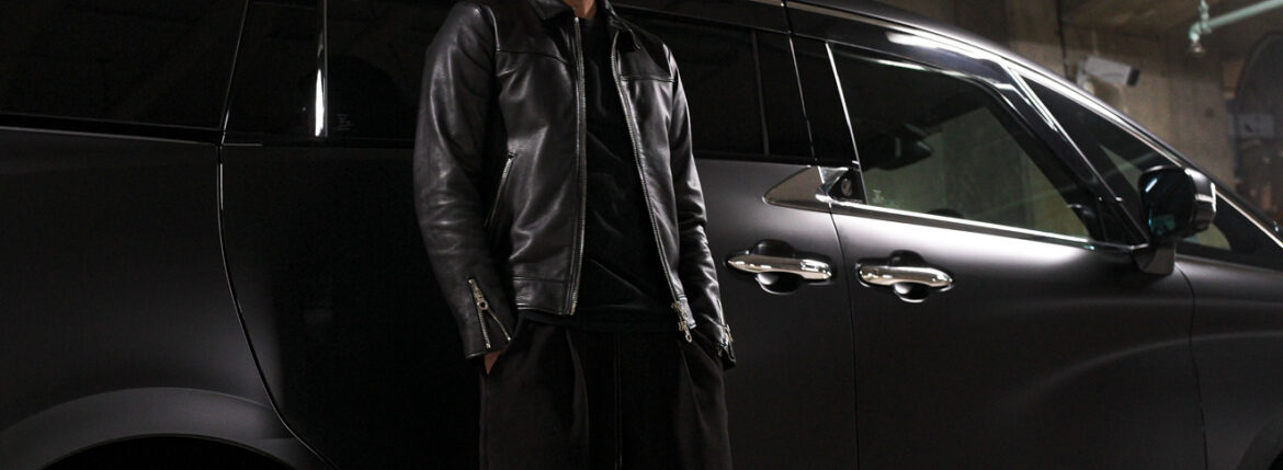 PRISONER ID1787｜黒は、襟で完成する。 — Black Is Completed by the Collar — シングルライダース JAPAN 日本 愛知 名古屋 Alto e Diritto altoediritto アルトエデリット