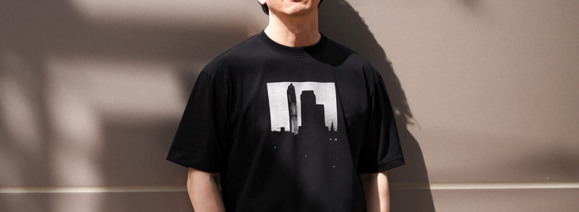 — 静かな視線を、纏う。 — RIVORA ART T-SHIRTS / “New York from the Shelton, 1935" リヴォラ ニューヨーク JAPAN 日本 愛知 名古屋 Alto e Diritto altoediritto アルトエデリット