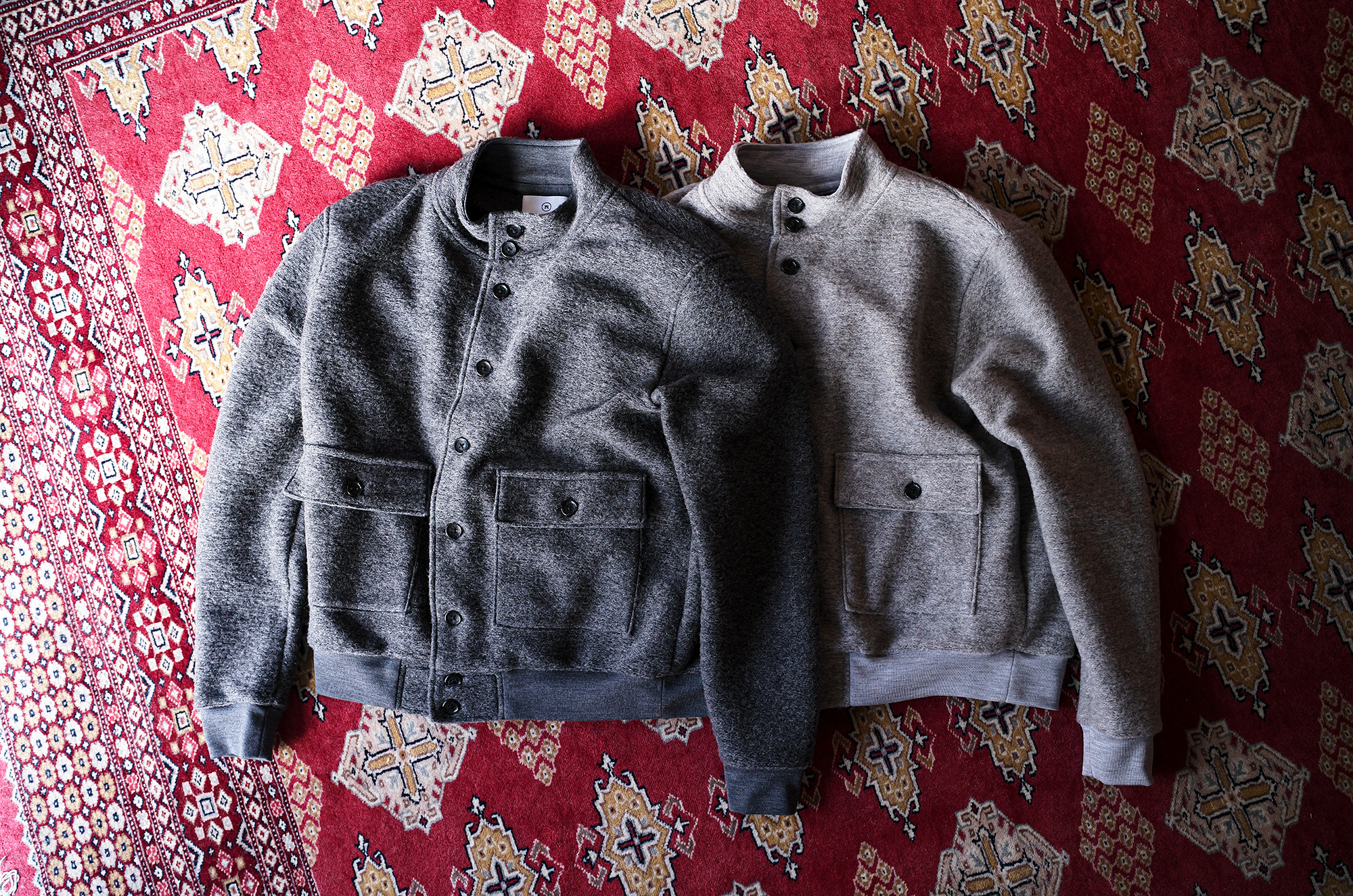 RIVORA Autumn Winter 2026 受注会｜静けさを羽織る二日間 — Sliver Knit Blouson｜3.14–3.15 JAPAN 日本　愛知 名古屋 Alto e Diritto altoediritto アルトエデリット