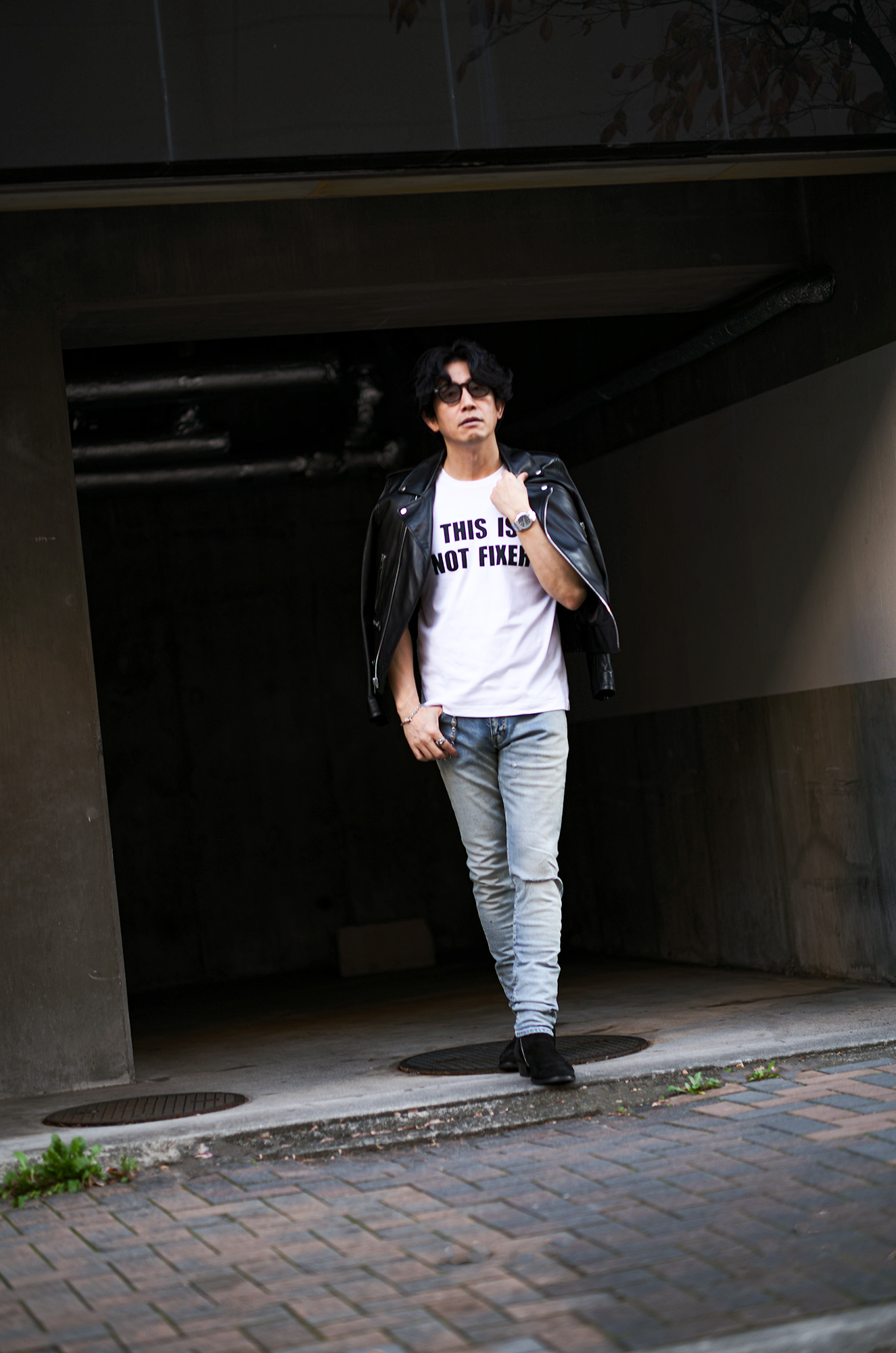 SAINT LAURENT L01｜世界が基準にした黒いライダース — The Riders Jacket That Redefined the Standard — サンローラン レザージャケット ライダースジャケット ダブルライダース JAPAN 日本 愛知 名古屋 Alto e Diritto altoediritto アルトエデリット