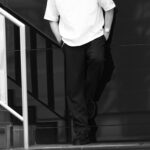 — 説明より先に、完成度が届く — Volturno Stretch Serge Work Trouser JAPAN 日本 愛知 名古屋 Alto e Diritto altoediritto アルトエデリット 　ヴォルトゥルノ ワークトラウザー ブラック