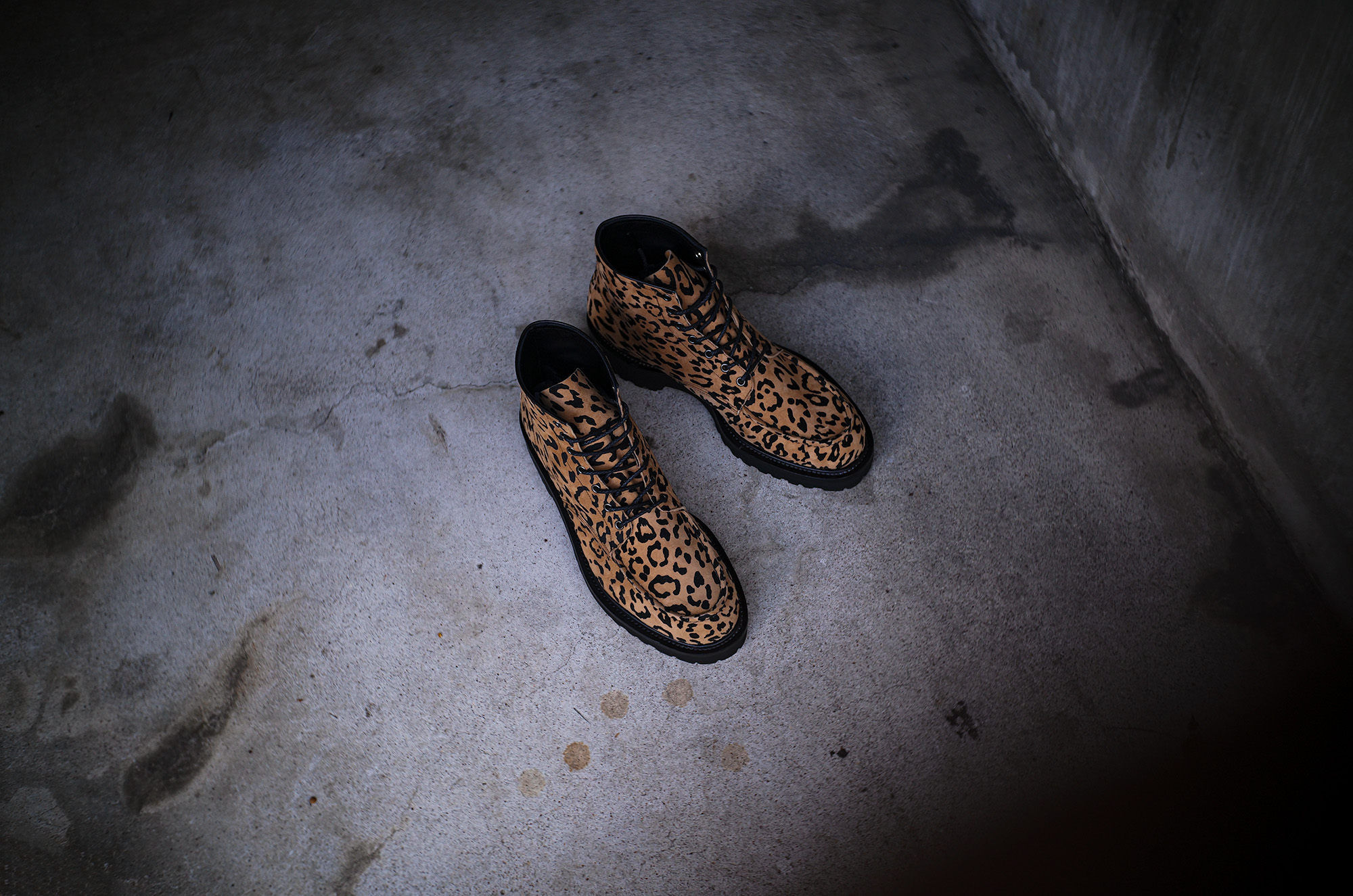 WHS-0755LEO "LEOPARD"｜語る必要のない一足 ダブルエイチ モックブーツ レオパード ブーツ レザーブーツ　JAPAN 日本 愛知 名古屋 Alto e Diritto altoediritto アルトエデリット