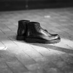 第4弾、黒はクロコダイルに到達する。 — WHS-0755MP Crocodile Embossed Leather — WH ダブルエイチ クロコダイル 型押し エンボス レザー モックブーツ JAPAN 日本 愛知 名古屋 Alto e Diritto altoediritto アルトエデリット