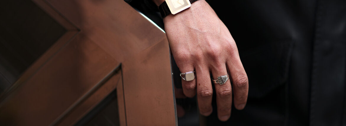 — 指に宿るのは、装飾ではない。意志だ。 — AVANTARE / CARDIFF RING 925 SILVER アヴァンターレ カーディフ リング JAPAN 日本 愛知 名古屋 Alto e Dirtto altoediritto アルトエデリット リング RING 925シルバー