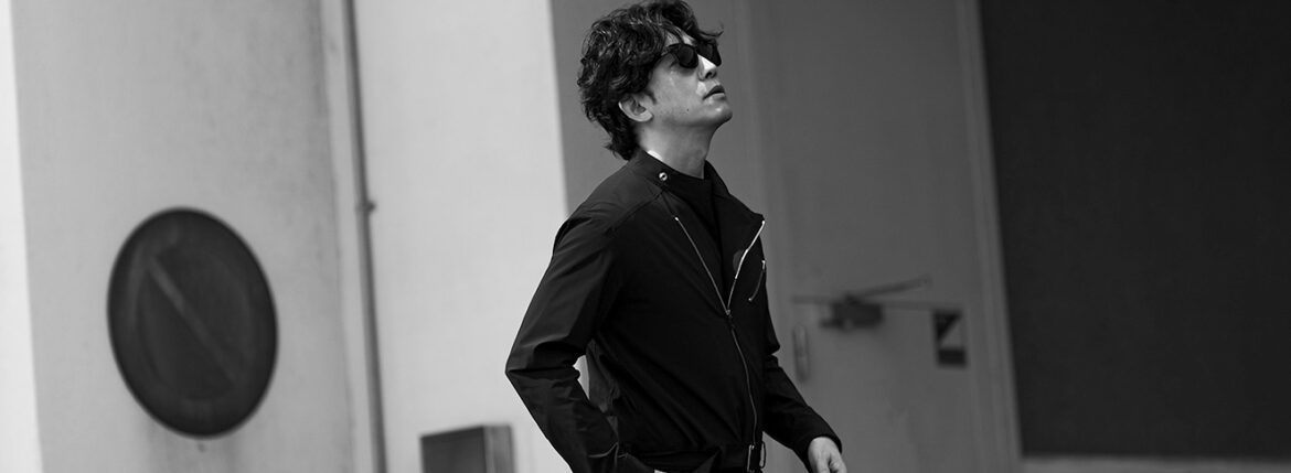 — 動ける構造、止まらない黒。 — FIXER FJS-02 / Structure in Motion フィクサー ジャンプスーツ JUMP SUITS BLACK ブラック つなぎ JAPAN 日本 愛知 名古屋 Alto e Diritto altoediritto アルトエデリット