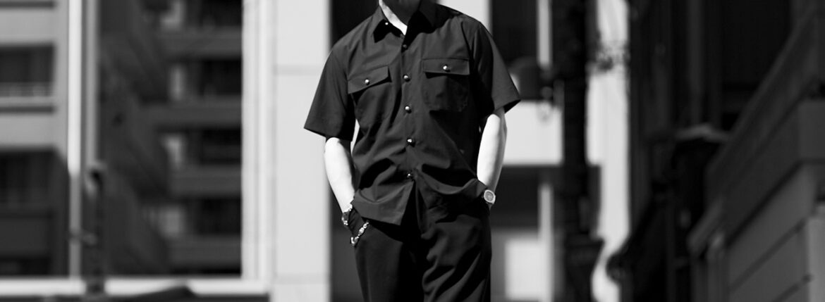 Balvenie Wilhelm (バルヴェニー ヴィルヘルム) No.11 WORK SHIRTS 925 SILVER ワークシャツ BLACK (ブラック) JAPAN 日本 愛知 名古屋 Alto e Diritto altoediritto アルトエデリット
