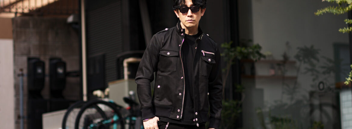 Balvenie Wilhelm (バルヴェニー ヴィルヘルム) No.23 M-65 FIELD JACKET 925 SILVER ミリタリー ジャケット BLACK (ブラック) Made In England (イギリス製) / Body Made in Japan (日本製) 素材表示：COTTON 98% POLYURETHANE 2% / 925 SILVER JAPAN 日本 愛知 名古屋 Alto e Diritto altoediritto アルトエデリット