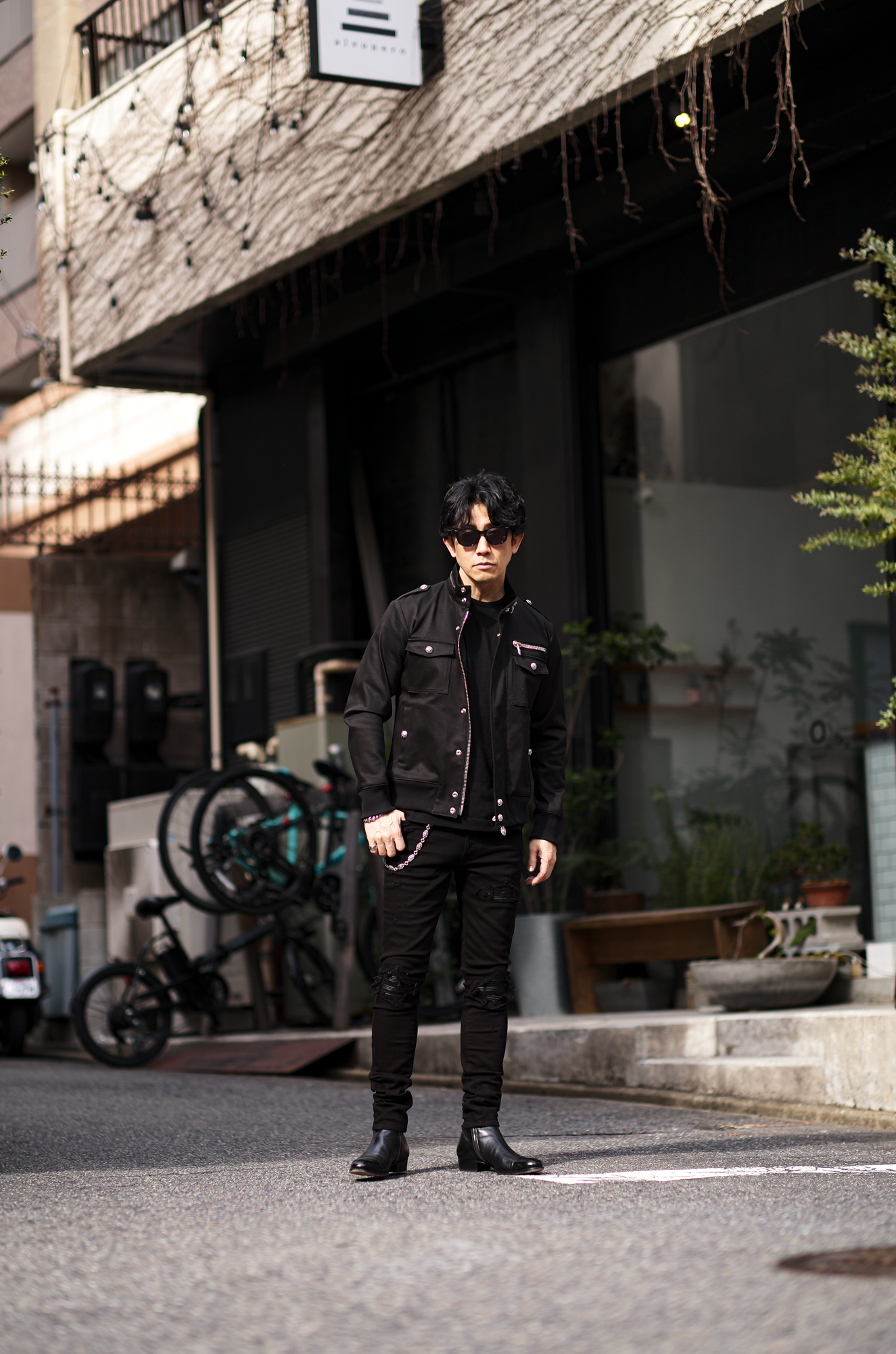 Balvenie Wilhelm (バルヴェニー ヴィルヘルム) No.23 M-65 FIELD JACKET 925 SILVER ミリタリー ジャケット BLACK (ブラック) Made In England (イギリス製) / Body Made in Japan (日本製) 素材表示：COTTON 98% POLYURETHANE 2% / 925 SILVER JAPAN 日本 愛知 名古屋 Alto e Diritto altoediritto アルトエデリット