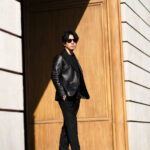 黒は、完成されることで静かになる。 — BELVEST Lightweight Leather Single Jacket — JAPAN 日本 愛知 名古屋 Alto e Diritto altoediritto アルトエデリット ベルベスト レザージャケット