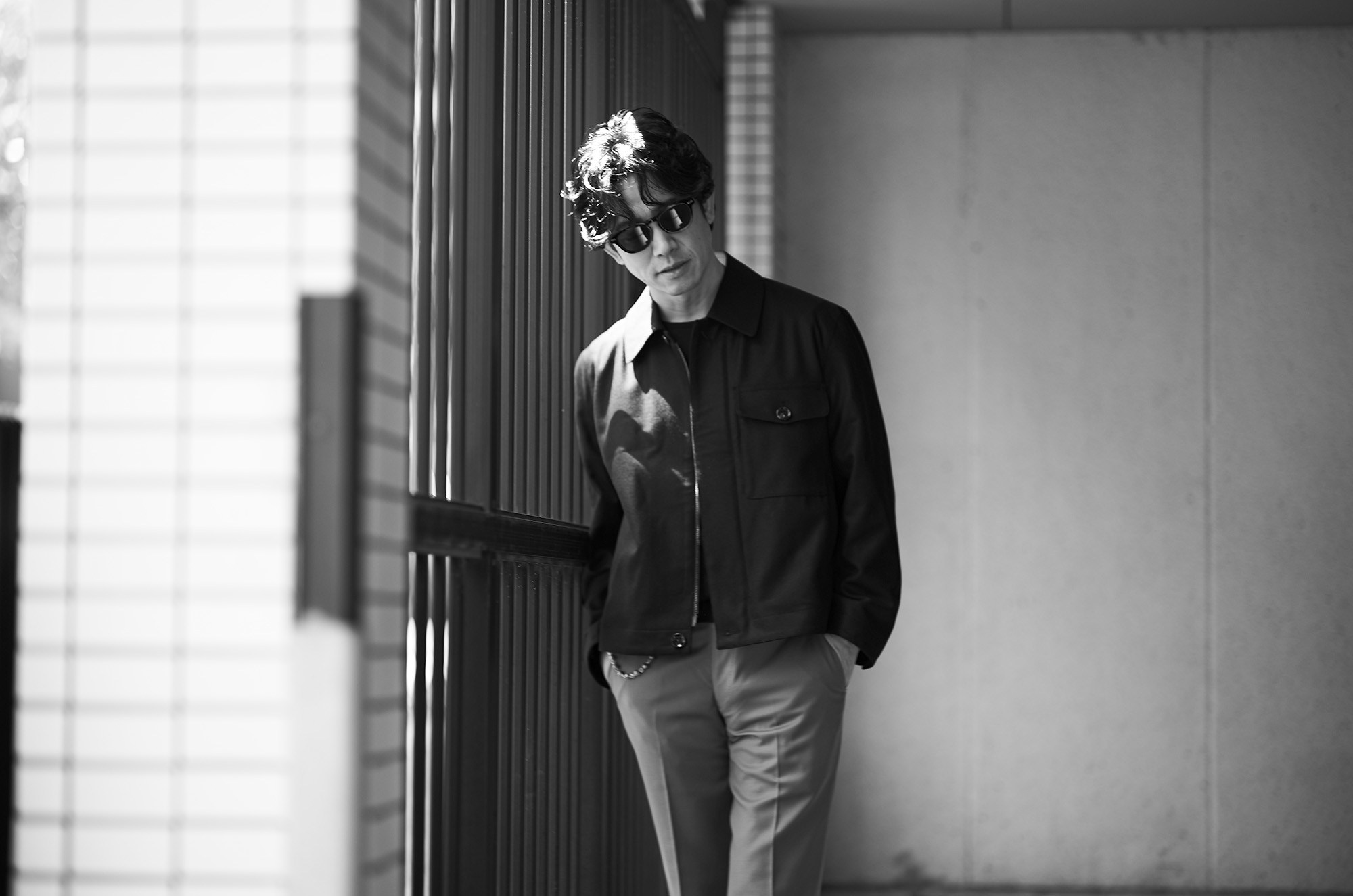 — 静けさに、色気が潜む。 — cuervo bopoha Garden ウール ジャケット ブルゾン クエルボ ヴァローナ Sartoria Collection サルトリア コレクション ガーデン 日本 愛知 名古屋 Alto e Diritto altoediritto アルトエデリット