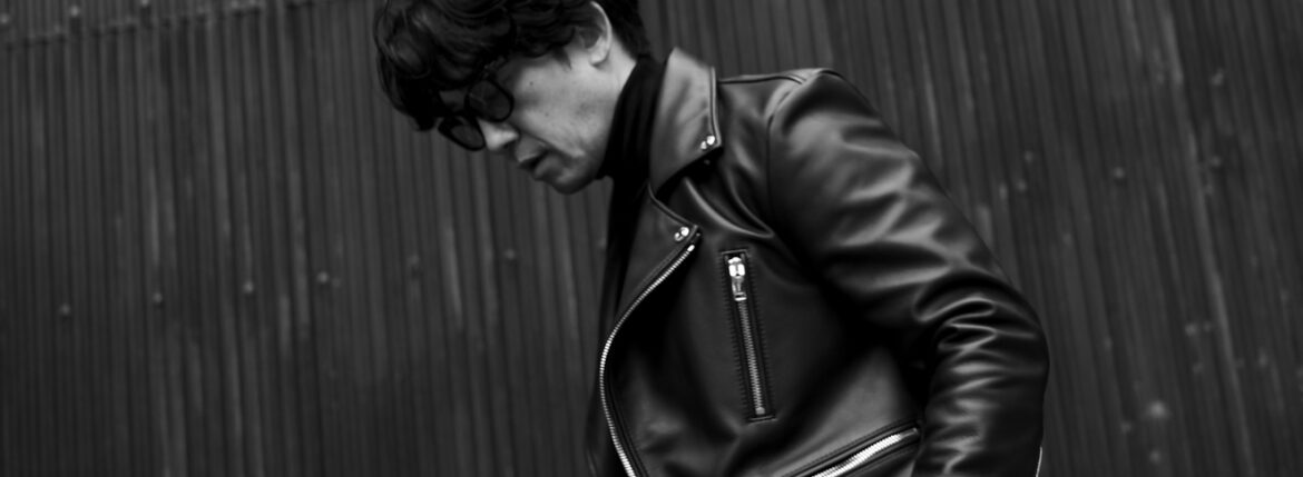 削ぎ落とされた先に、完成がある。 — FIXER F13 DOUBLE RIDERS — PRE-ORDER START 2026.4.09 (Thu) – 4.26 (Sun) JAPAN 日本 愛知 名古屋 Alto e Diritto altoediritto アルトエデリット ダブルライダース フィクサー レザージャケット ライダースジャケット