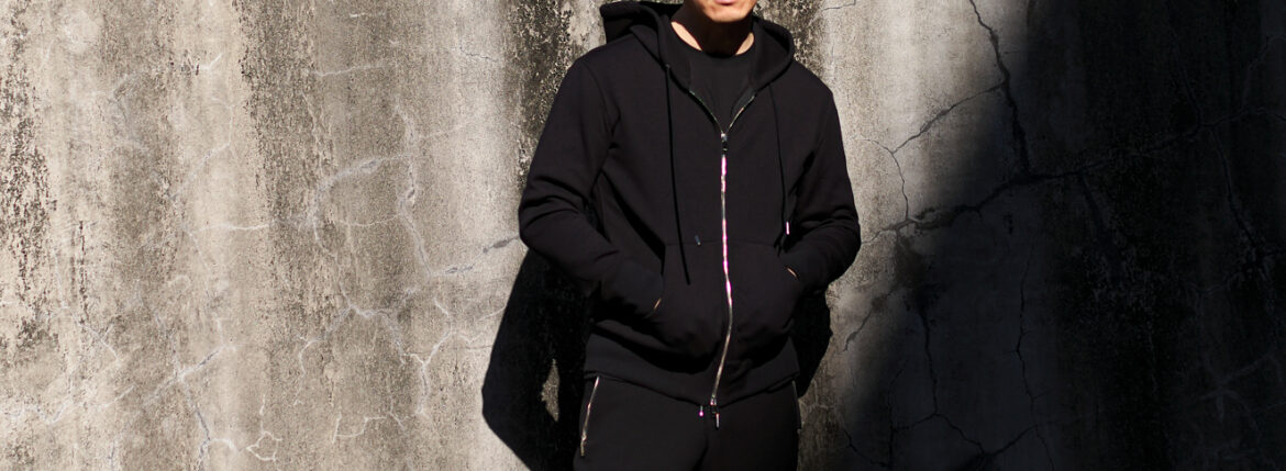 FIXER FPK-03 Zip Up Hoodie｜Structure Leaves No Room — 黒は、すでに完成に近づいている — JAPAN 日本 愛知 名古屋 Alto e Diritto altoediritto アルトエデリット