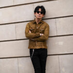 茶は、優しさではない。深さで選ばれる。 — Brown Is Not Softness. It Is Chosen for Its Depth. — JAPAN 日本 愛知 名古屋 Alto e Diritto altoediritto アルトエデリット バックラッシュ) JAPAN CALF 3RD.TYPE JACKET レザー サード ジャケット BROWN (ブラウン)