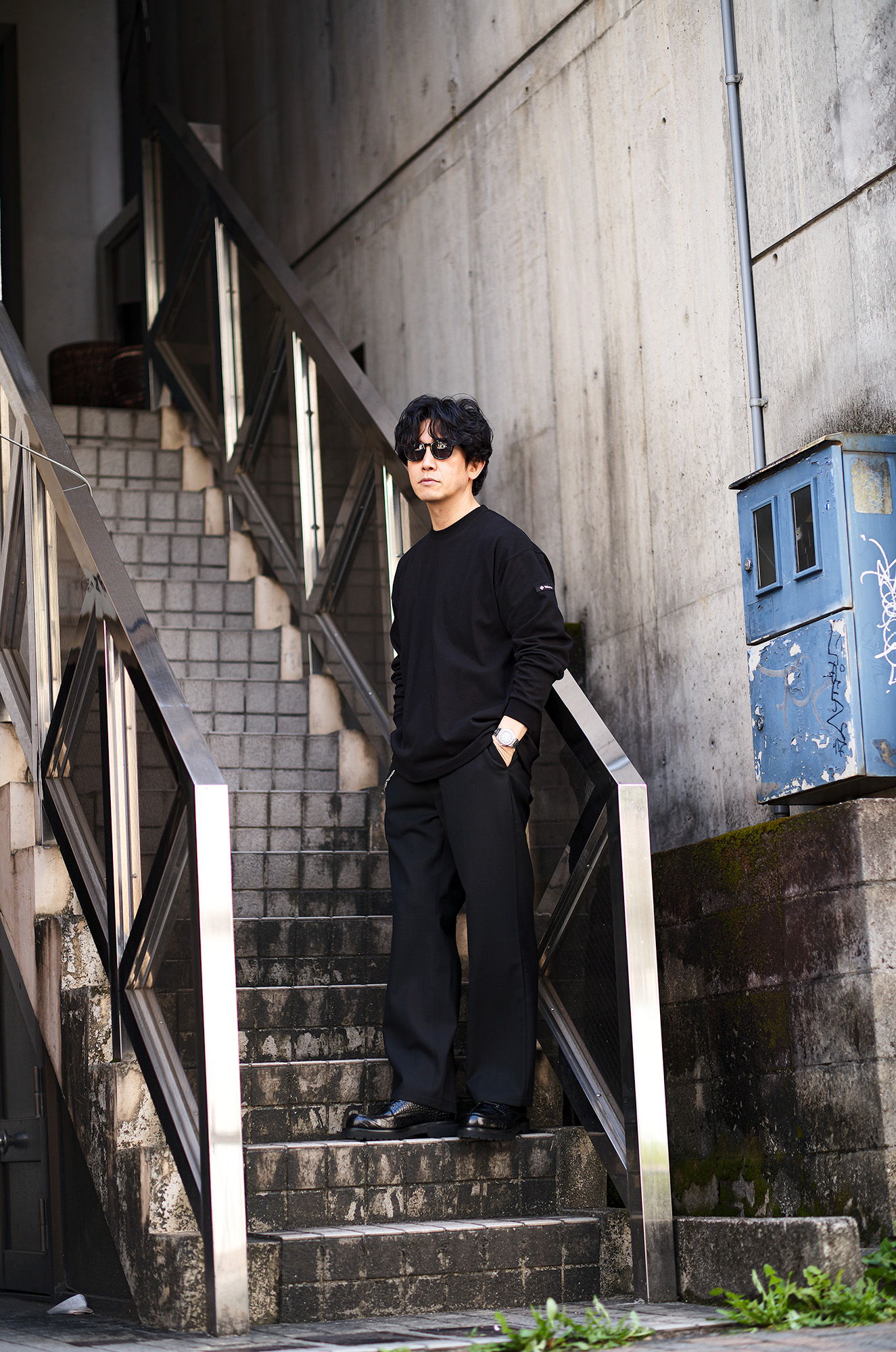 構造が、Tシャツを超える。 — Just Arrived / Volturno Heavy oz Big Square L/S — JAPAN 日本 愛知 名古屋 Alto e Diritto altoediritto アルトエデリット