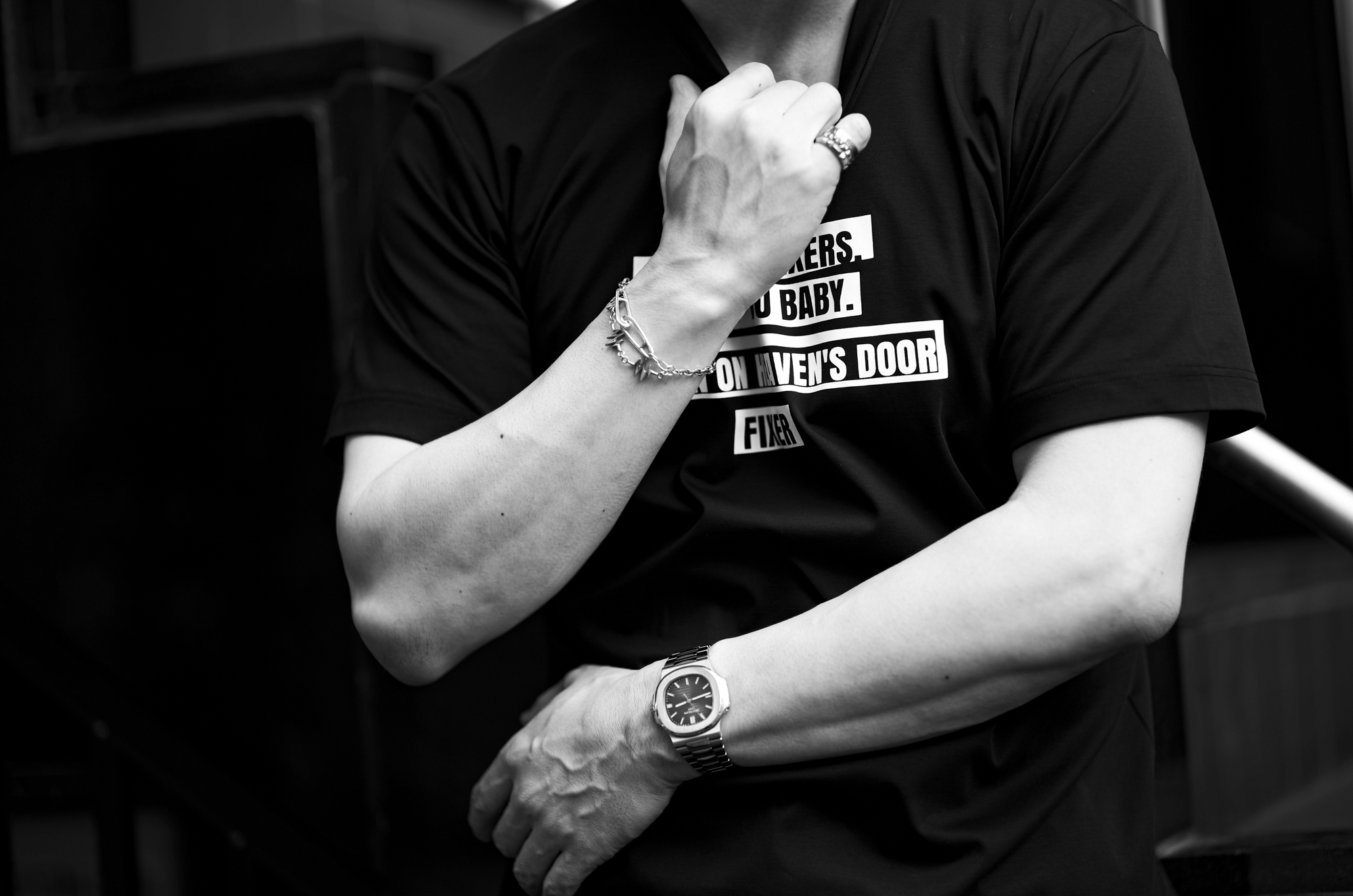 — 新作、手元に走る静かな衝撃。 / NOISE JEWEL Ref No1322 BRACELET 925 SILVER — JAPAN 日本 愛知　名古屋 Alto e Diritto altoediritto アルトエデリット ブレスレット 925シルバー ジュエリー ノイズジュエル