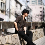 — 軽さは、質で決まる。 — RIVORA Linen Stripe Shirts Cardigan / BROWN JAPAN 日本 愛知 名古屋 Alto e Diritto altoediritto アルトエデリット