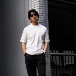 — 乱さない美しさ。 / RIVORA Suvin Cotton Smooth T-Shirts — JAPAN 日本 愛知 名古屋 Alto e Diritto altoediritto アルトエデリット Tシャツ ホワイト ブラック