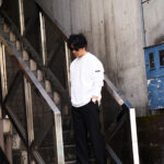 — 静かな一枚が、もう隠しきれない。 / VOLTURNO HEAVY OZ BIG SQUARE LONG SLEEVE T-SHIRT — JAPAN 日本 愛知　名古屋 Alto e Diritto altoediritto アルトエデリット ロングスリーブ ロンTEE ブラック ホワイト ヴォルトゥルノ ヘビーオンス