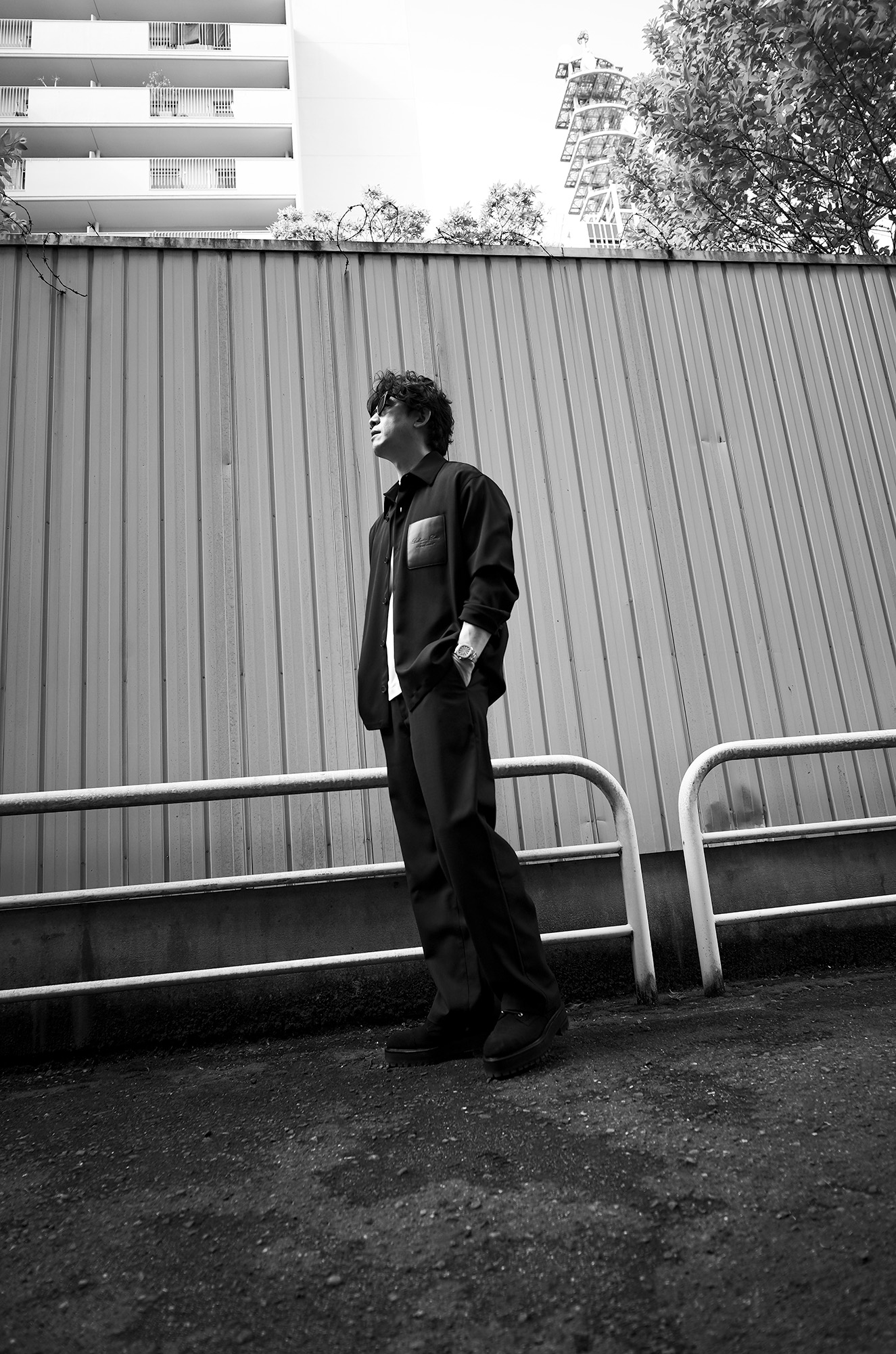 — 黒は構造になる。 / BALMAIN GDP OVERSHIRT Becomes Structure — JAPAN 日本 愛知　名古屋 Alto e Diritto altoediritto アルトエデリット シャツ オーバーシャツ