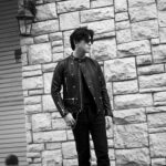 Balvenie Wilhelm (バルヴェニー ヴィルヘルム) No.03 SEMI DOUBLE RIDERS 925 SILVER (ナンバーゼロスリー セミダブルライダース 925シルバー) COW LEATHER (カウレザー) レザージャケット セミダブルライダース ジャケット BLACK (ブラック) Made In England (イギリス製) バルヴェニー ヴィルヘルム ナンバースリー セミダブルライダース 925シルバー カウレザー レザージャケット ライダースジャケット 愛知 名古屋 Alto e Diritto altoediritto アルトエデリット