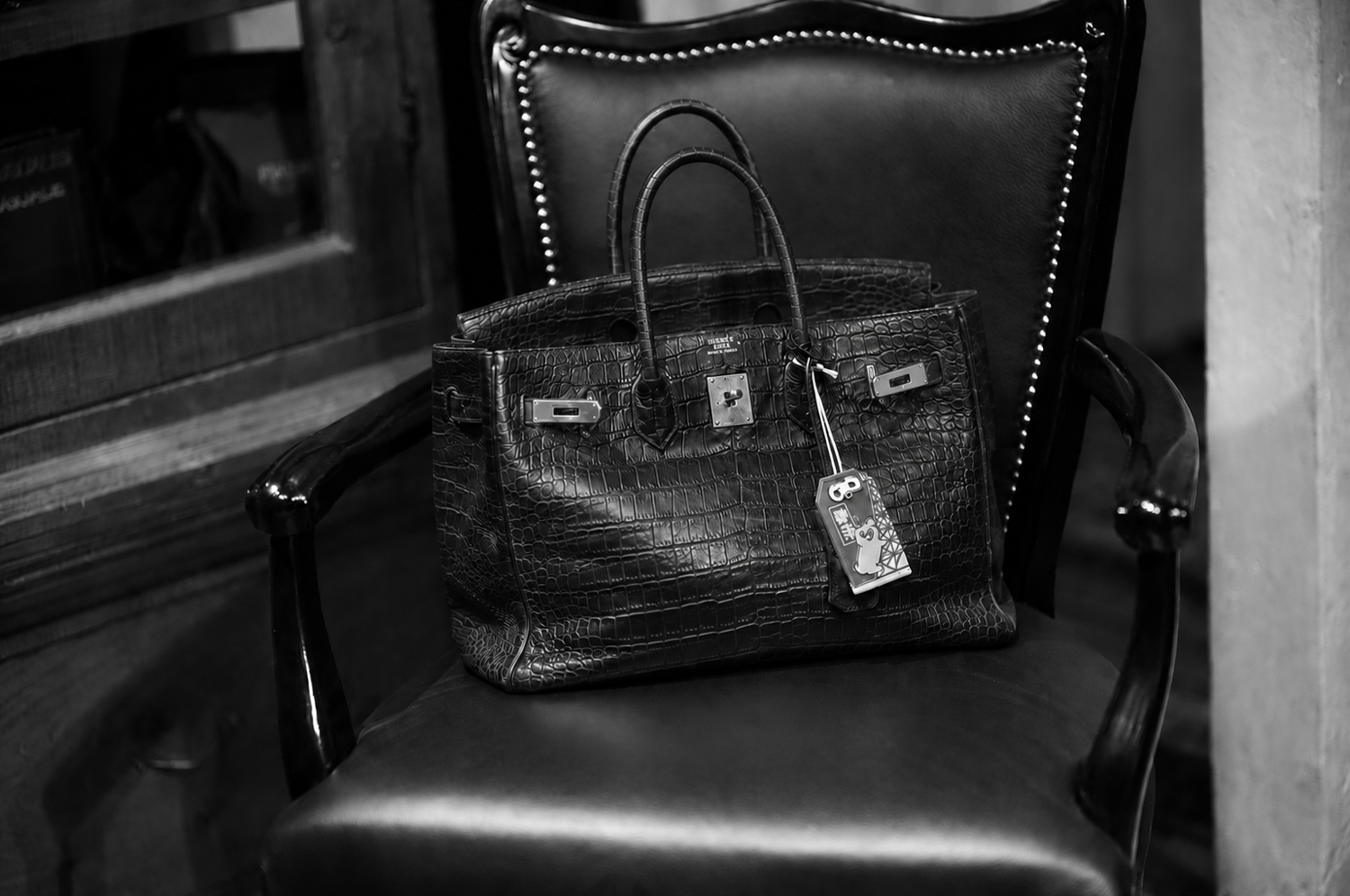 — 妖艶な黒に、PAMOS。 / Aged Crocodile — JAPAN 日本 愛知 名古屋 Alto e Diritto altoediritto アルトエデリット パモス クロコダイル BAG