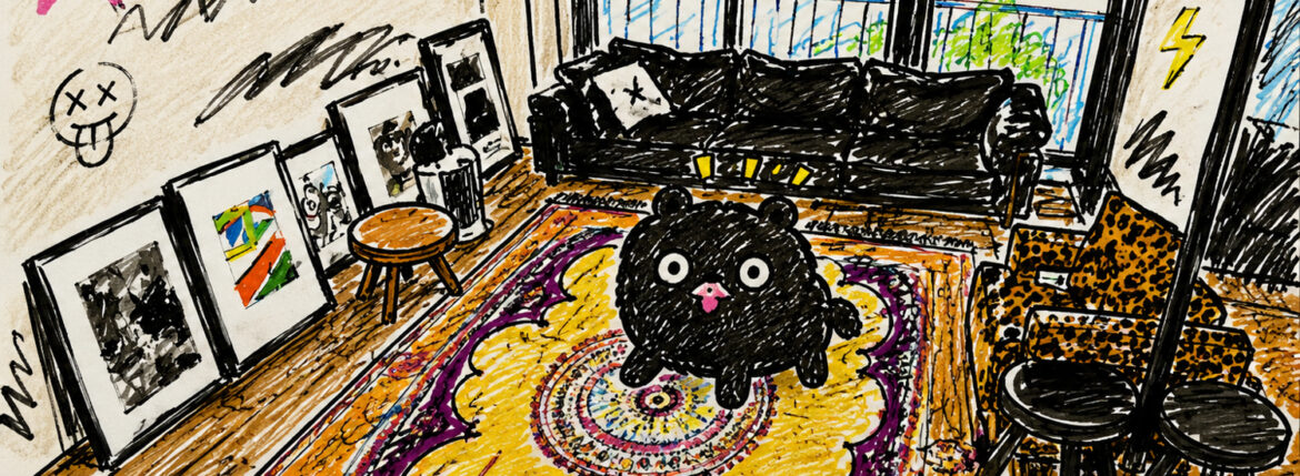— 黒い哲学は、家まで侵食した。/ Black Philosophy and a Mysterious Creature Ⅱ — JAPAN 日本 愛知　名古屋 Alto e Diritto altoediritto アルトエデリット