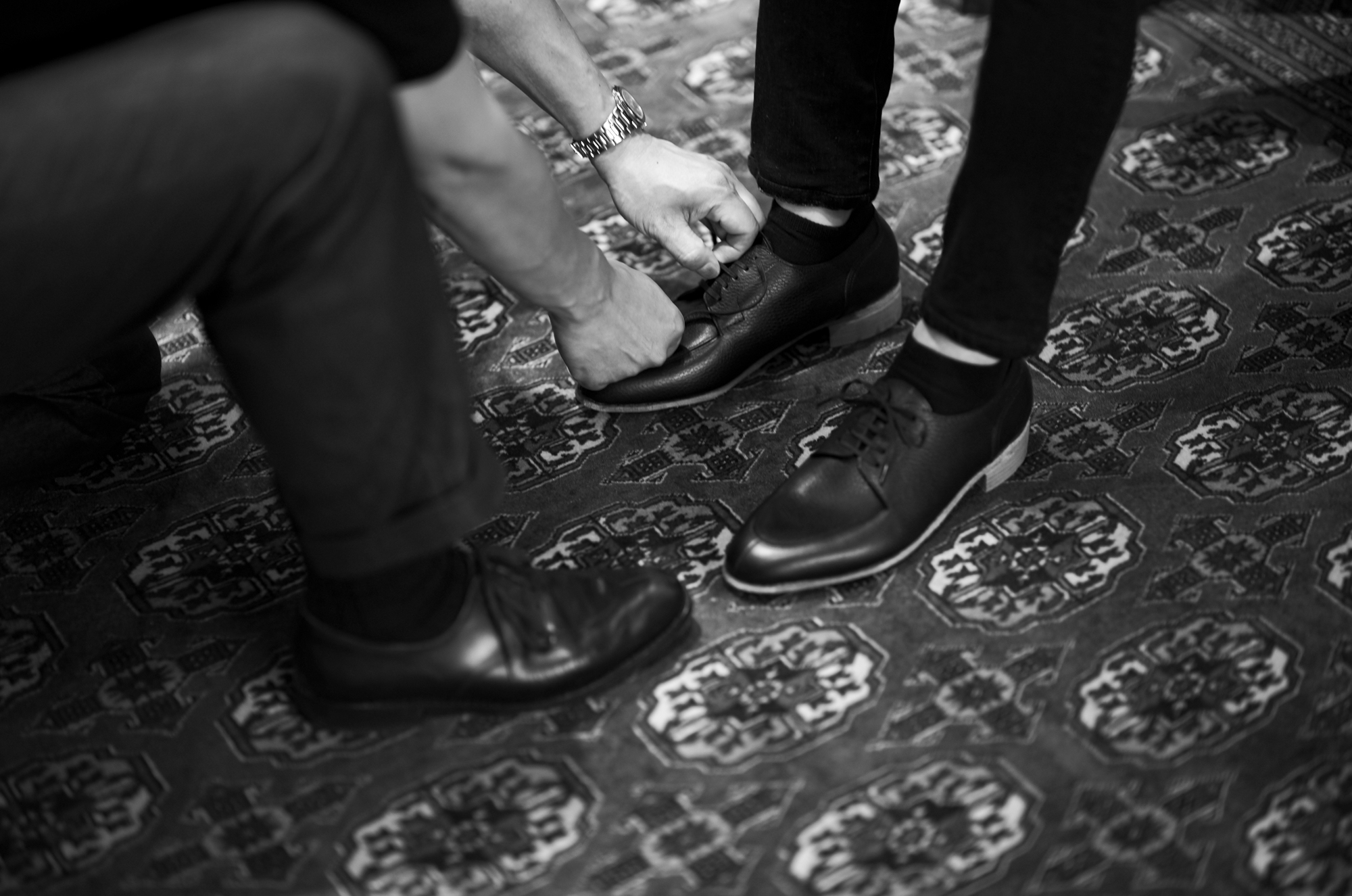 — 待つ時間まで、美しくなる。/ Yohei Fukuda “Bespoke” Split Toe Derby — JAPAN 日本 愛知　名古屋 Alto e Diritto altoediritto アルトエデリット ヨウヘイフクダ ビスポーク 靴 ドレス靴