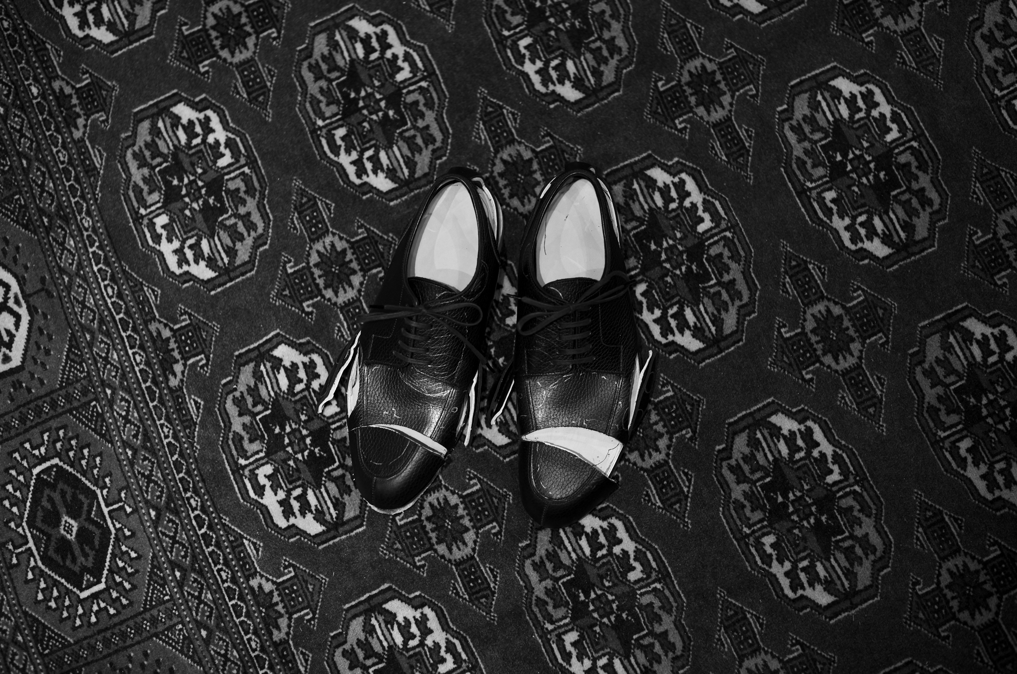 — 待つ時間まで、美しくなる。/ Yohei Fukuda “Bespoke” Split Toe Derby — JAPAN 日本 愛知　名古屋 Alto e Diritto altoediritto アルトエデリット ヨウヘイフクダ ビスポーク 靴 ドレス靴