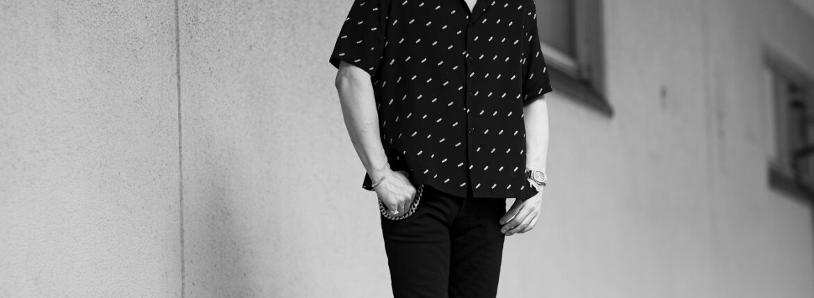 — FIXER FST-02 Silk Shirts / 静けさに、品を刻む。 — PRE-ORDER OPEN 2026.5.02 – 2026.5.17 — JAPAN 日本 愛知 名古屋 Alto e Diritto altoediritto アルトエデリット フィクサー シャツ シルクシャツ ブラック