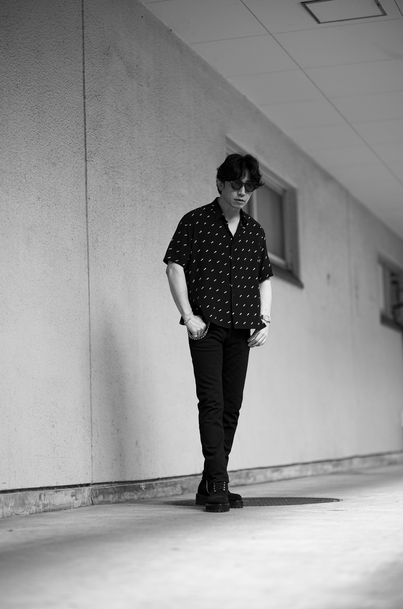 — FIXER FST-02 Silk Shirts / 静けさに、品を刻む。 — PRE-ORDER OPEN 2026.5.02 – 2026.5.17 — JAPAN 日本 愛知 名古屋 Alto e Diritto altoediritto アルトエデリット フィクサー シャツ シルクシャツ ブラック