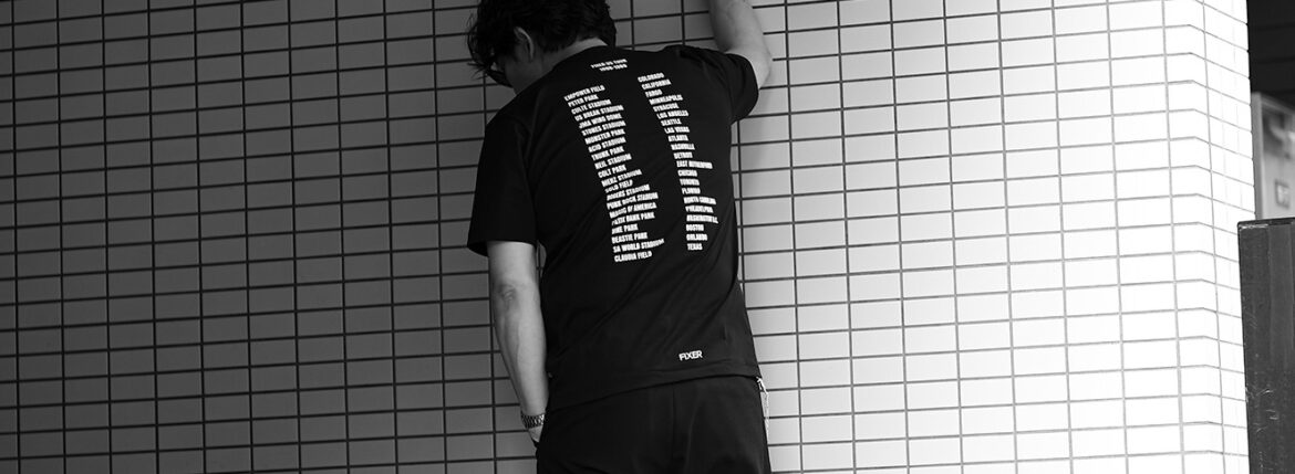 その熱は、まだ背中に残っている。 / FIXER “FTS-11 US TOUR 1988-1989” — JAPAN 日本 愛知 名古屋 Alto e Diritto altoediritto アルトエデリット フィクサー Tシャツ