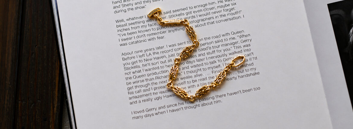 時間を越えて残る品格。 / Balvenie Wilhelm CAVALIER BRACELET 22K GOLD — JAPAN 日本 愛知 名古屋 Alto e Diritto altoediritto アルトエデリット バルヴェニーヴィルヘルム キャバリエブレスレット 22Kゴールド