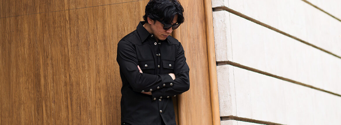 Balvenie Wilhelm No.14 DENIM SHIRTS / 選ばれるのではない。受け継がれる。 — JAPAN 日本 愛知 名古屋 Alto e Diritto altoediritto アルトエデリット デニムシャツ バルヴェニーヴィルヘルム ブラックデニム
