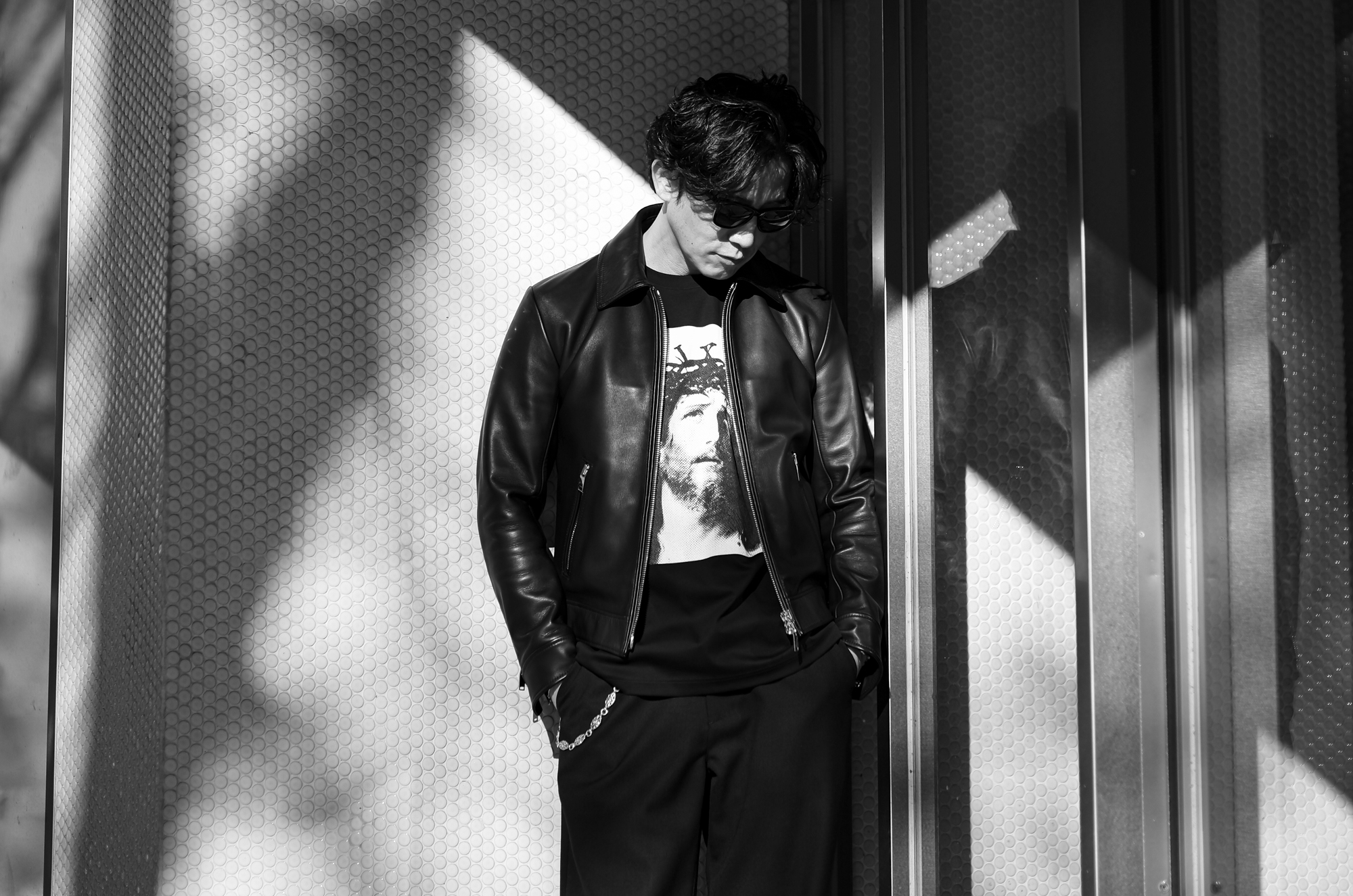 沈黙の先に、信念は宿る。 / FIXER FTS-17 JESUS — 【PRE-ORDER OPEN】【2026.6.13(Sat) — 2026.6.28(Sun)】 JAPAN 日本 愛知 名古屋 フィクサー ジーザス キリスト 愛知 名古屋 Alto e Driirtto altoediritto アルトエデリット Tシャツ