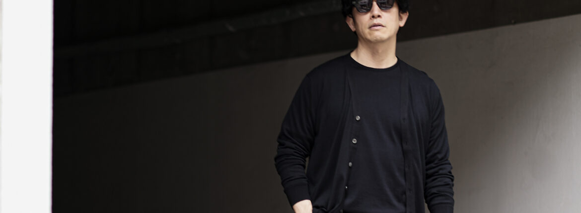 良いものは、毎年戻ってくる。 / cuervo bopoha "Logan × Oliver" — JAPAN 日本 愛知 名古屋　Alto e Diritto altoediritto アルトエデリット カーディガン ニットTEE ブラック ネイビー