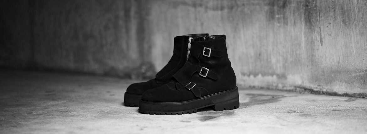 履き込むほど、SUEDEは深くなる。 / FIXER FBT-01 TRIPLE STRAP BOOTS — フィクサー ブーツ スエードブーツ JAPAN 日本 愛知 名古屋 Alto e Diritto altoediritto アルトエデリット