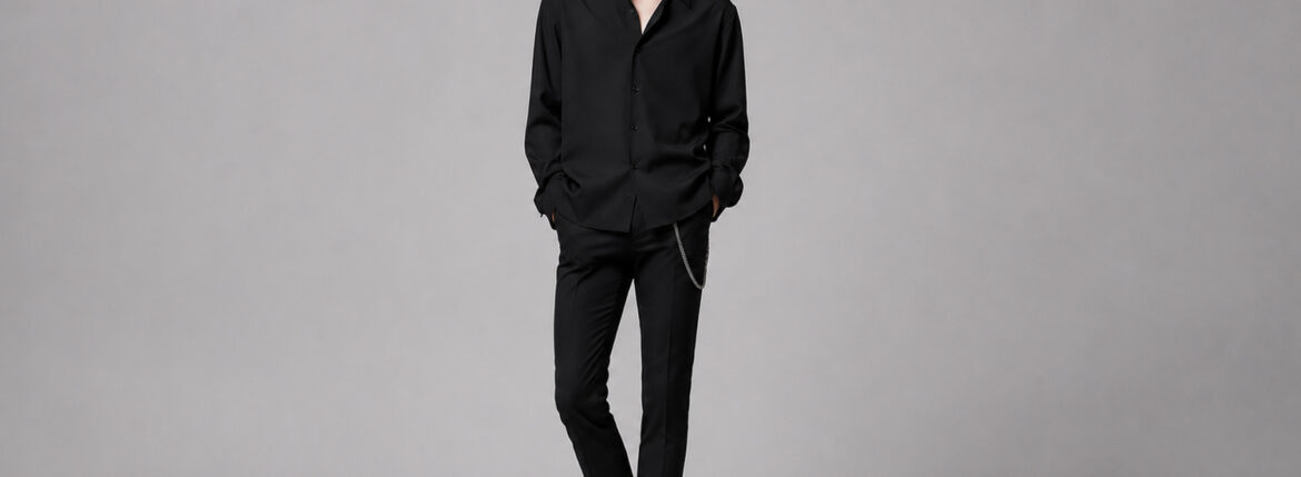 cuervo bopoha Hedi / Tailored to Move. 美しく動ける、大人の一本。 — JAPAN 日本 愛知 名古屋 Alto e Diritto altoediritto アルトエデリット クエルボヴァローナ エディ ストレッチナイロンパンツ スラックス