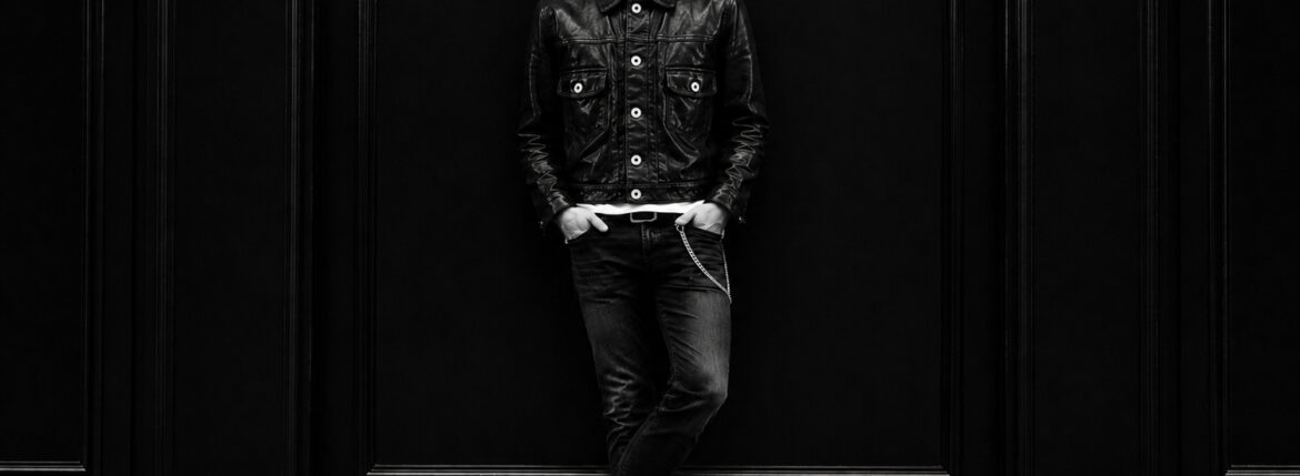 ISAMU KATAYAMA BACKLASH “ITALY SHOULDER GARMENT DYED 2ND. JACKET” / 黒は、着ることで完成していく。 — JAPAN 日本 愛知 名古屋 Alto e Diritto altoediritto アルトエデリット イサムカタヤマバックラッシュ セカンド