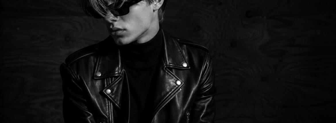 — SAINT LAURENT L01 / The Beautiful Addiction. 美しさに、囚われる。 — JAPAN 日本 愛知 名古屋 Alto e Diritto altoediritto アルトエデリット サンローラン ダブルライダース レザージャケット ライダースジャケット LAMB LEATHER